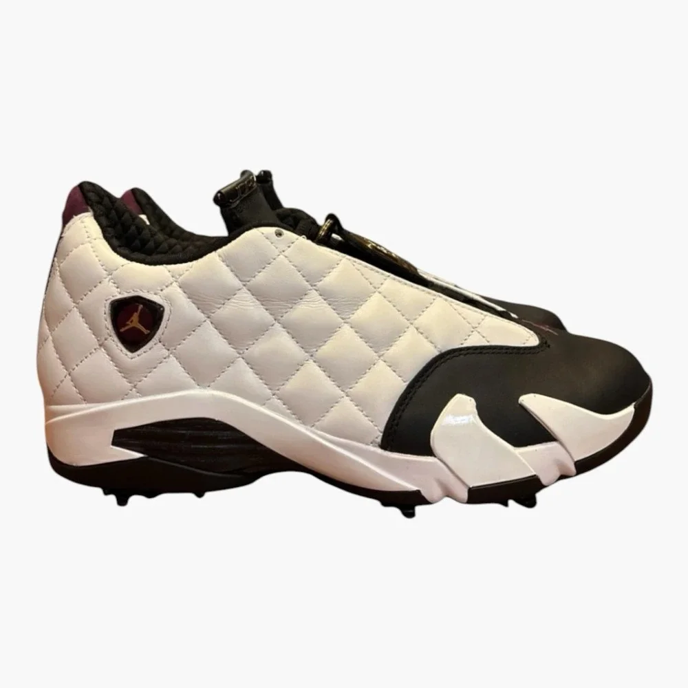 Men's Size 6.5 - Wmn's 8 - Nike Air Jordan 14 Retro Golf NRG Bordeaux IB1828-100